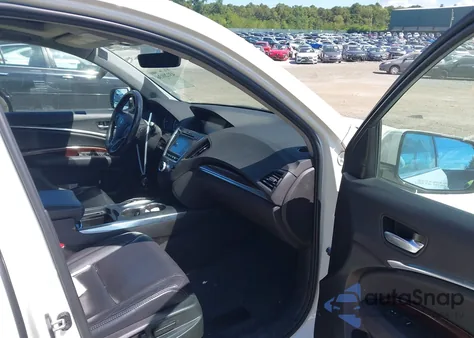 2016 Acura Mdx Technology Acurawatch Plus Packages/Technology Package z USA, uszkodzony, nr VIN 5FRYD4H41GB032147